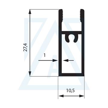 Resim King Serisi Profili - 474 - 0.240 kg/m