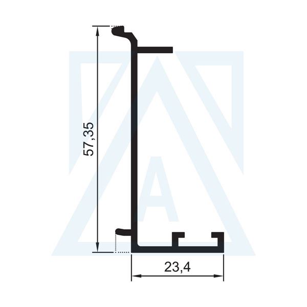 Ürün resmi: Kasa Adaptörü - 4187 - 0.410 kg/m