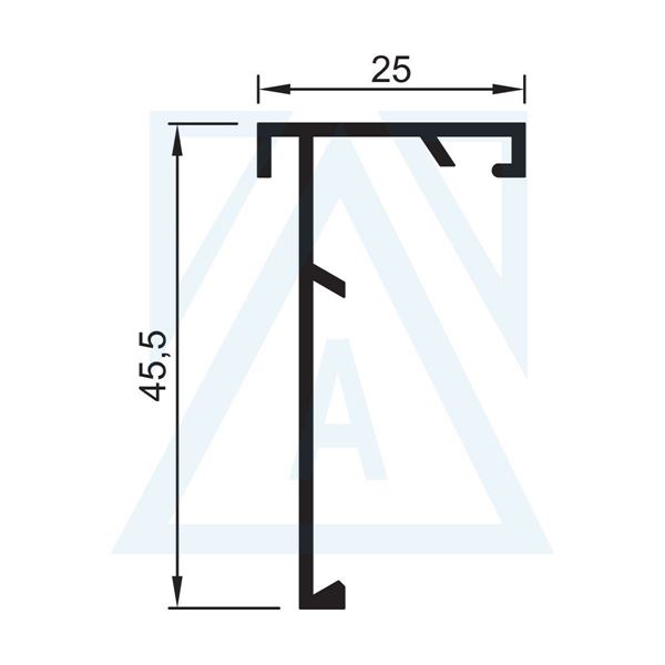 Ürün resmi: Tırnak Adaptörü - 1554 - 0.275 kg/m