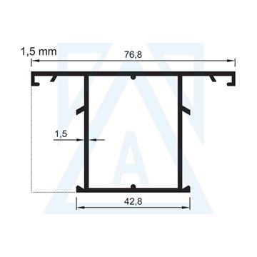 Resim Geniş Orta Kayıt - 1604-A - 0.930 kg/m