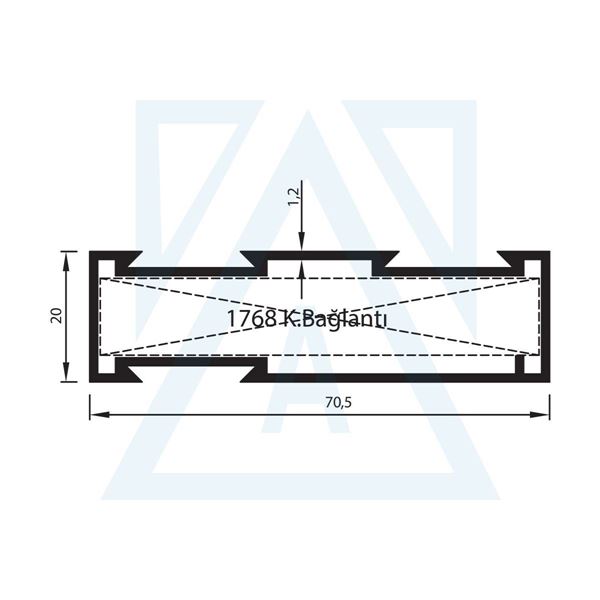 Ürün resmi: Kasa - 1759 - 0.705 kg/m