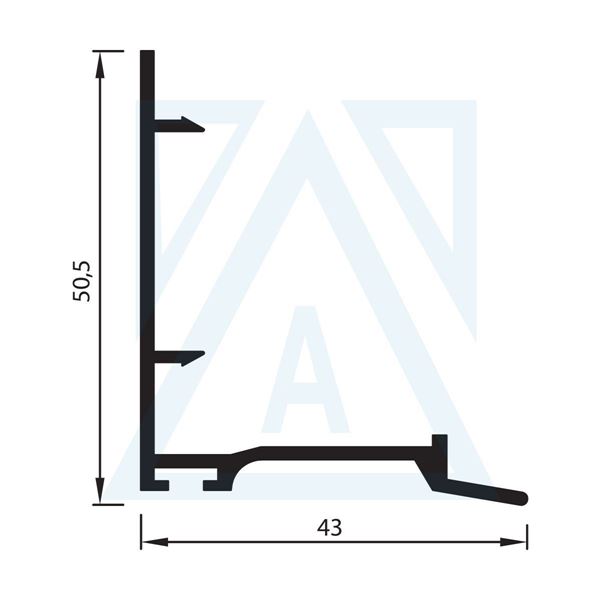 Ürün resmi: Kenet Adaptörü - 1799 - 0.440 kg/m