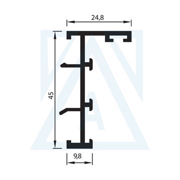 Resim Sabit Kasa Adaptörü - 1798 - 0.460 kg/m