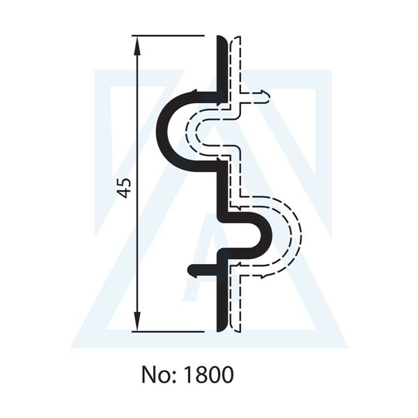 Ürün resmi: Orta Kanat - 1800 - 0.310 kg/m