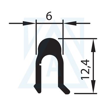 Resim Sineklik Rayı - 1811 - 0.100 kg/m