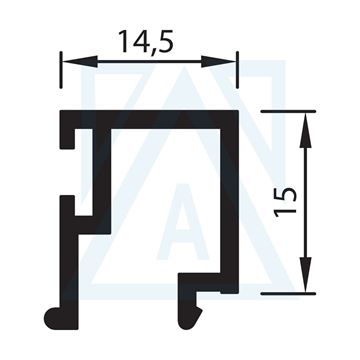 Resim Isı Cam Çıtası - 1763 - 0.220 kg/m